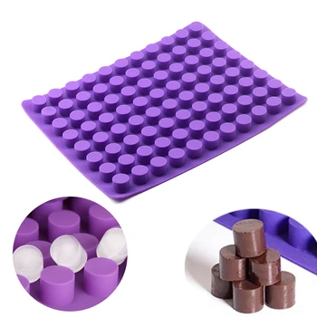 DIY 88 dutín Mini Cheesecakes formy Kolo mini pečenie silikónové formy na Čokoládové Hľuzovky Želé a Cukrovinky formy ľadu
