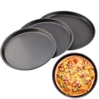 Kolo Pizza Pečenie Formy Pan Pizza Kameň Deep Dish Pizza Pan Podnos, Tanier Non-stick Formy na Pečenie Nástroj Pečenie Plesne Pan Vzor