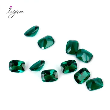 6*8 mm 10PCS Voľné Kamene, Vytvorili Nano Zafír, Smaragd Sky Blue Topaz Pekné Farebné Klenot kameň Pre Šperky KUTILOV, Veľkoobchod