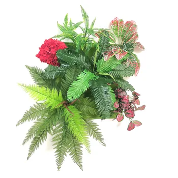 Umelé Rastliny Falošné Listy Bonsai Kvet Závesné Plastové Užovka Stromová DIY Okrasnej Záhrady, Krytý Domov Prirodzené Umelecké Dekorácie