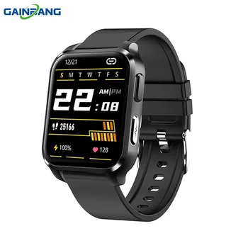 E90 Smart Hodinky Bluetooth Hovor Žena Muž Fitness Telesnej Teploty Monitorovanie Srdcovej Frekvencie Náramok Športové Nepremokavé Smartwatch