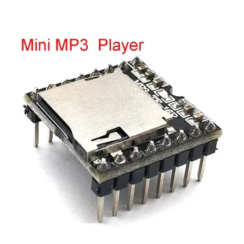 DFPlayer Mini MP3 Prehrávač Modul MP3 Hlas Dekódovať Doska Podporuje TF Kartu U-Disk IO/Sériový Port/REKLAMA pre Arduino Diy Kit