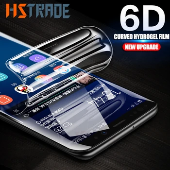 Nové 6D Úplné Pokrytie Mäkké Hydrogel Fólia Pre Samsung Galaxy Note 8 9 S6 S7 Okraji Screen Protector Samsung S10 S8 S9 S7 Nie Glas