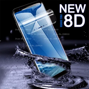 Nové 8D Hydrogel Fólia Pre Samsung Galaxy s rezacím zariadením S10 10E J4 J6 A6 Plus Poznámka 9 Screen Protector SAMSUNG A750F J3 J5 J7 2018 17 Kryt
