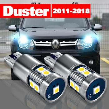 Pre Renault Duster 2011-2018 Príslušenstvo 2ks LED Parkovacie svetlá Vzdialenosť na Čítanie 2012 2013 2014 2015 2016 2017