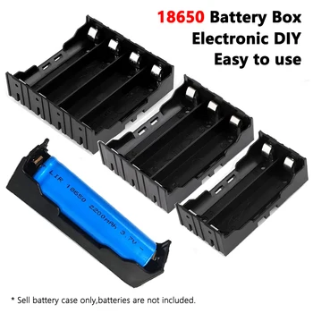 2021 Nové 18650 batérie prípade 18650 Power Bank Prípadoch Pre 1-4 Ks 18650 Batérie veľkosti AAA úložný box S Viesť Drôt 18650 Batérie Držiak
