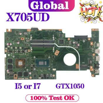 KEFU X705UD Doske Pre ASUS VivoBook X705UDR X705U Notebook Doske I5-GB 7200 I7-7500U I5-8250U I7-8550U GTX1050 DDR4