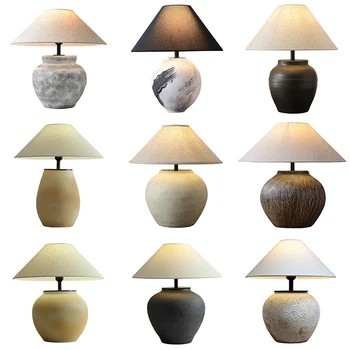 Orientálna Dizajn Stmievateľné LED Starožitný Stôl Stolná Lampa lampa Domova Najnovšie Miestnosti, Zariadenie Spálne Nočné Svetlo 0