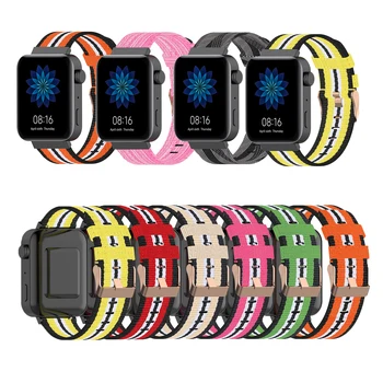 18 mm Watchband pre Xiao Smartwatch Nahradenie Nylon Sledovať Popruh pre Xiao Mi XMWT01 Hodinky, Náramok Náramok Príslušenstvo