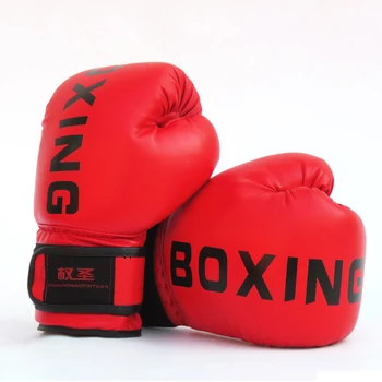 Kick Box Rukavice pre Mužov, Ženy PU Karate, Muay Thai Guantes De Boxeo Voľný Boj MMA Sanda Vzdelávanie Dospelých, Deti Zariadení