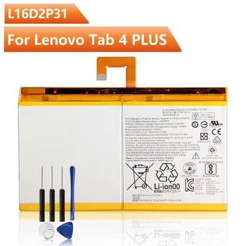 Originálne Náhradné Batérie Tabletu L16D2P31 Na Kartu Lenovo 4 Tab4 PLUS TB-X704F TB2-X30M TB-X304F Nabíjateľná Batéria 7000mAh