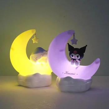 Sanrio Cinnamoroll kuromi Hello Kity Stolná Lampa Nočné Svetlo Melódie Anime Ozdoby Roztomilý Miestnosti Dekorácie Dievča Dieťa Prázdninový Darček
