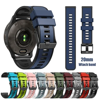 20 mm Smartwatch Popruh Pre Amazfit His Lite U S GTS 2 Plus Silikónový Pre Huawei GT2 GT3 GT 3 Pro Galaxy Výstroj S2 Šport Correa