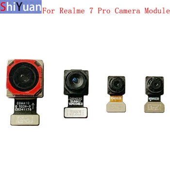 Späť Zadný Fotoaparát Na Prednej Strane Flex Kábel Na Realme 7 Pro Hlavné Veľká Malá Kamera Výmena Modulov Opravy Dielov
