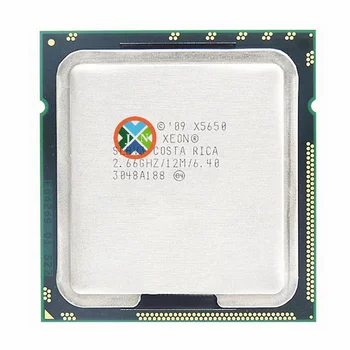 Pôvodné Xeon X5650 2,667 GHz Sechs-Core Zwölf-Gewinde CPU Prozessor 12M 95W LGA 1366