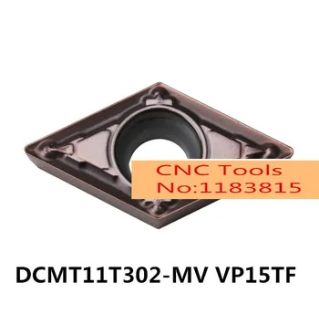 DCMT11T302-MV VP15TF/DCMT11T304-MV VP15TF/DCMT11T308-MV VP15TF,pôvodný vložiť karbidu pre otočením držiaka nástroja nudné bar