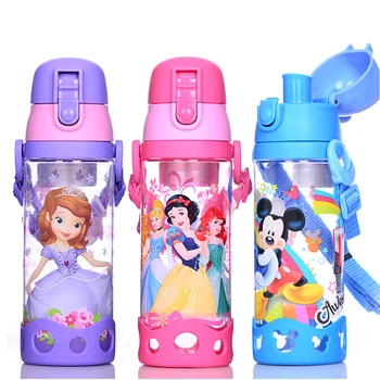 Disney BPA Free Bezpečné Nepresakuje Cartoon Deti Fliaš Vody