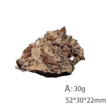 C4-kom 4i Prírodný Kameň Červený Quartz Minerálne sklo Vzor z Jüan Provincii Shanxi,Čína