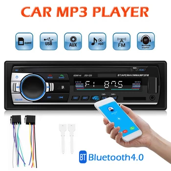 Auto Rádio Stereo Prehrávač LCD Displej Digitálny Bluetooth-kompatibilné 4.0 FM Rádio, Stereo Auto MP3 Prehrávač Prehrávanie Zvuku Hands-free