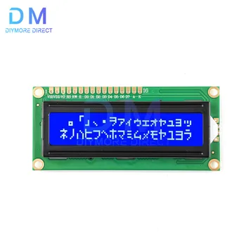 LCD1602 1602 Modul Modrá Obrazovka 16x2 Znakov LCD Displeja Modul Radič Displej Pre Arduino 0