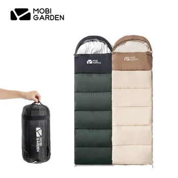 Mobi camping Záhrada s kapucňou spací vak hlavu mini typ spací vak 1,8 kg 0