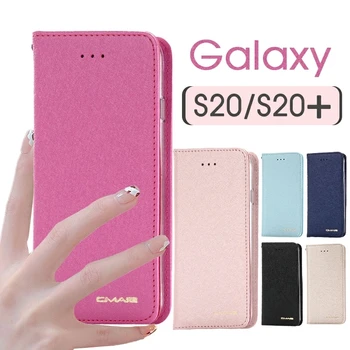 Kožené Peňaženky Prípade Kryt Pre Samsung Galaxy S8 S9 S10 S20 21 S22 Plus S7 Okraji Poznámka 8 9 Flip Telefónu Prípade Držiteľa Karty Coque