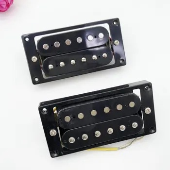 (Vyrobené V Číne)1 Set Elektrická Gitara Humbucker Snímač ( Keramický Magnet Bar )Čierny