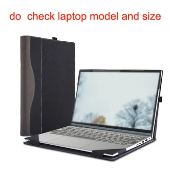 Puzdro Pre Lenovo IdeaPad 5 Pro 14 Gen 6 7 14ITL6 14ACN6 6. 7. 14ARH7 14IAP7 Notebook Sleeve PU Kožené Laptop Taška Stylus 0