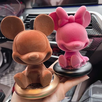 Auto Parfum Roztomilý Auto Príslušenstvo Online Celebrity Mickey Mouse Hrnú Mickey Auto Dekorácie Tabuli Ornament
