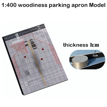 1:400 woodiness parkovanie zástera Model 20*30 cm Vhodné pre rôzne modely lietadiel