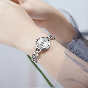Sledujte ženskej módy lady temperament jednoduché kórejský štýl jednoduché študent hodinky quartz dámske hodinky veľkoobchod žena hodinky 0