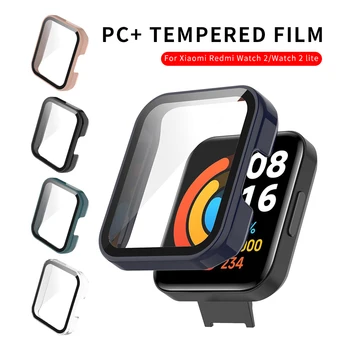 TPU Chránič Prípade pre Xiao Redmi Sledovať 2 Lite Tvrdeného Skla Shockproof Prípade Watch2 Svetlo Pružný Ochranný obal, Kryt 0