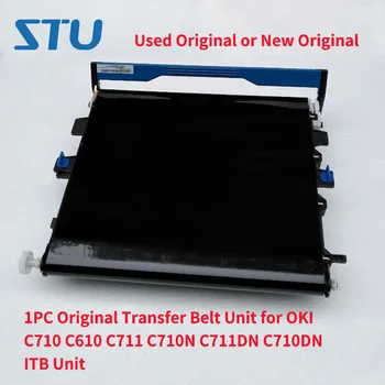 1PC Použité Pôvodné alebo Nové Originálne Prenosový Pás pre OKI C710 C610 C711 C710N C711DN C710DN ITB Jednotky 0