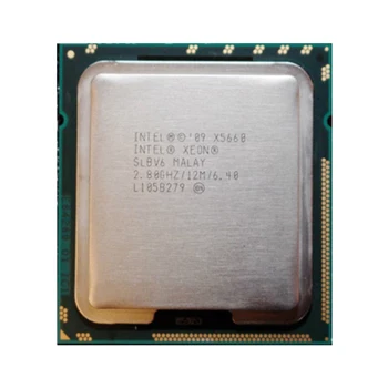 Xeon X5660 2.8 GHz Šesť Základných 12M Procesor LGA 1366 Server CPU