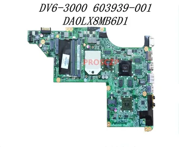 603939-001 603939-501 603939-601 Doske Pre HP DV6 DV6-3000 DA0LX8MB6D1 Notebook Doske 216-0772000 DDR3 100% Plnej Testované