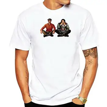 Bud Spencer Terence Hill LOGO FRUIT OF THE LOOM T-SHIR S-XXL SIVÁ WHITECool Bežné pride t shirt mužov Unisex Móda tričko