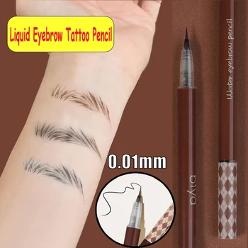 Obočie Ceruzka Kvapaliny Obočia, Tetovanie Pero Ultra Tenké, Vodotesné Obočie Ceruzka Jednoduché Farby, Dlhotrvajúci Očný Make-Up, Kozmetické