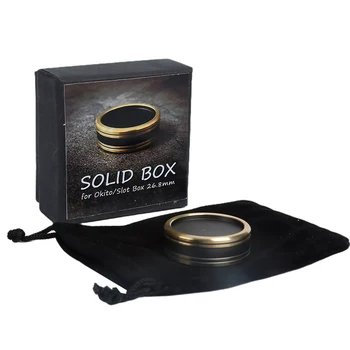 Pevná Krabica Pre Okito/Slot Box 26.8 mm Magické Triky, Žiadne Japonských 500yen Mince zblízka Ulici Ilúzie, Rekvizity Triky elementary meditation