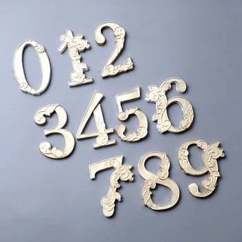 0-9 Čísla Silikónové Tortu Sugarcraft Formy Na Pečenie 3D Fondant Formy Zdobenie Torty Nástroje DIY Gumpaste Kuchyňa Pečenie