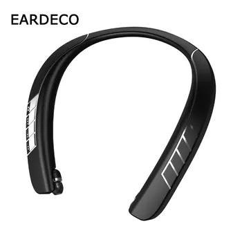 EARDECO 1500mAh Batéria, Bluetooth Slúchadlá Bezdrôtové Slúchadlá Basy Slúchadlá Neckband Stereo Športové Headset s Mikrofónom TF karty