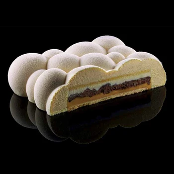 Feiqiong Najnovšie DIY Pečenie Silikónové Formy Cloud Tvar Mousse Tortu Formy Cookie Frézy Cake Zdobenie Nástroje, Kuchynské Príslušenstvo