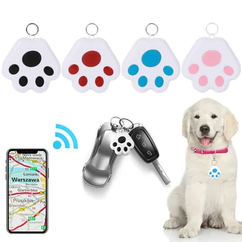Pet Sledovania Locator Anti-Stratené Mini Bluetooth GPS Tracker Mačka a Pes Kľúče Batožiny Sledovacie Zariadenie Pet Mačka a Pes Príslušenstvo