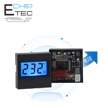 D91-20 LCD Displej Voltmeter AC 80-380V Digitálne Napätie Monitor Tester Nahradiť 91L16