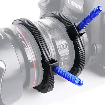 1pc Pre SLR Fotoaparátu DSLR Príslušenstvo Nastaviteľné Gumené Zameriavajú Výstroj Krúžok Pás 49 mm na 82mm Rukoväť pre DSLR Fotoaparát Videokamera