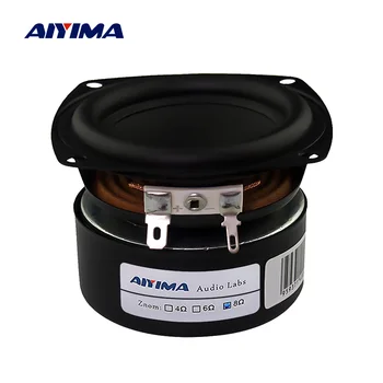 AIYIMA 2 ks 3-Palcový Prenosný Audio Bass Reproduktor 4 8 Ohm 25W Domáce Kino Hifi Basový Stereo Reproduktory Subwoofer Reproduktor Horn
