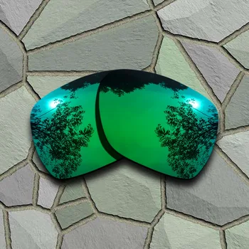 Jade Zelená Polarizované slnečné Okuliare Náhradné Šošovky pre Oakley Odchýlka