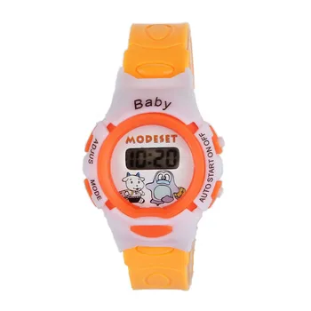 2021 Dôstojnosti Farebné Chlapci Dievčatá Študentov Sledovať Čas Elektronické Digitálne Náramkové Športové Hodinky Baby Darčeky reloj montre Hot Predaj