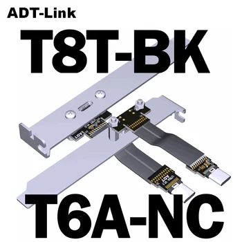 USB Typu C Converter Kábel Uhol Tenké Ploché Vysoko-smerovať Skladacia Axiálne Koleno C Typ 20 G/b / 10G/bps 5G/bps S PCI Držiak