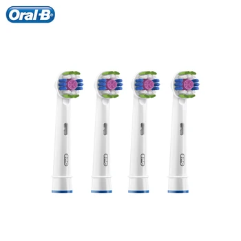 Oral-B 3D White Náhradné Kefky Hlavu s CleanMaximise pre Dospelých, Elektrické zubné Kefky, Bielenie Hlboké Čistenie Vymeniteľné Hlavy