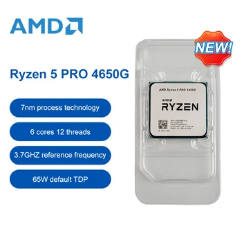 AMD Nové Ryzen 5 PRO 4650G R5 PRO 4650G CPU Procesor 3.7 GHz Six-Core 12-Niť 65W L3=8M Zásuvky AM4 Hráč Procesor Accessorie